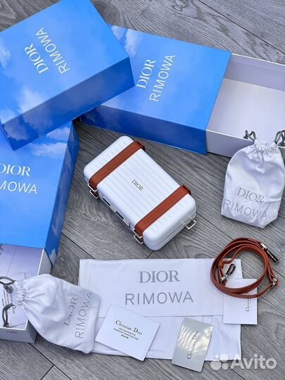 Клатч dior x rimowa