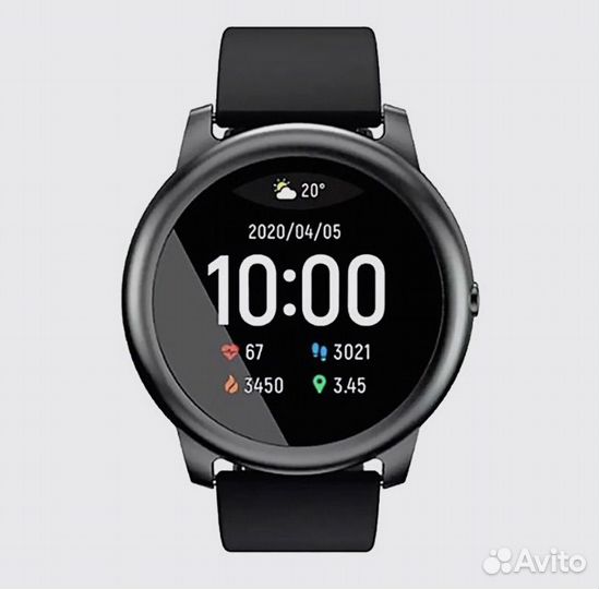 Умные часы Haylou LS05 Solar RU1, 45mm, black