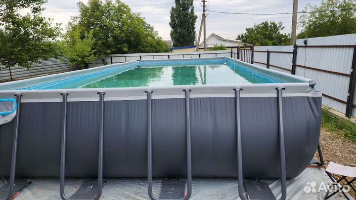 Каркасный бассейн 10х5 м Intex 26374(975х488х132)