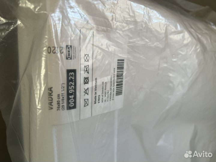 Новый пеленальный матрас икеа 74х80