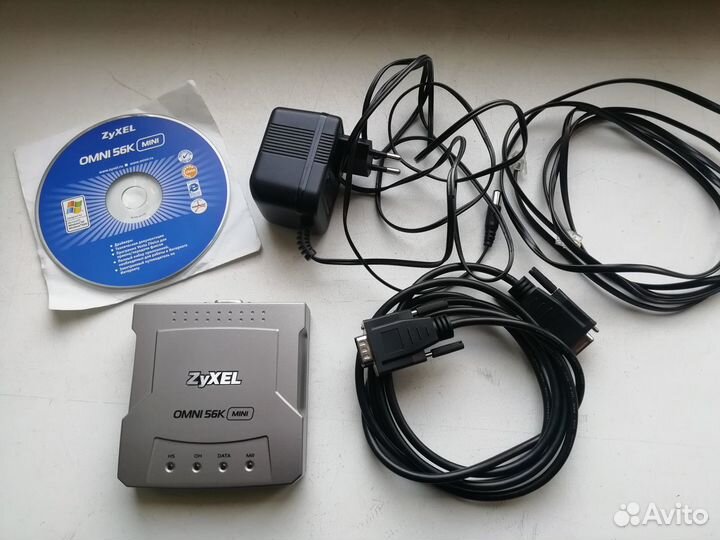 Dial-up модем Zyxel 56k omni