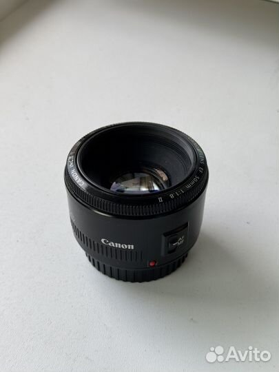 Объектив canon EF 50mm f/1.8 ii STM