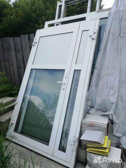 Двери пластиковые бу