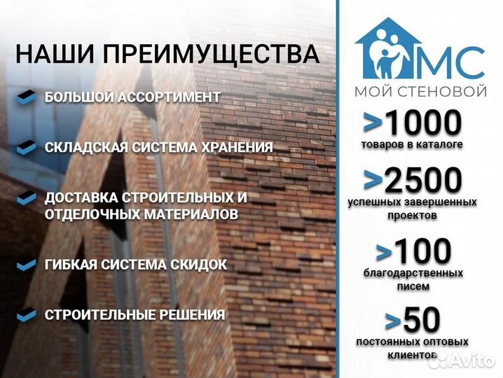 Кирпич лицевой баварская кладка мокко гладкий Brae