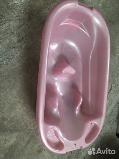 Ванночка с горкой для купания младенцев как новая