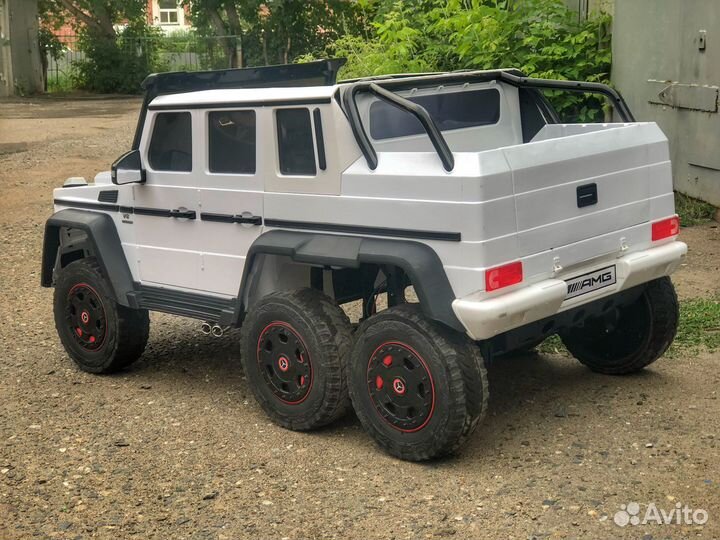 Электромобиль детский Mercedes G63 AMG 4WD