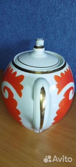 Фарфоровый чайник СССР