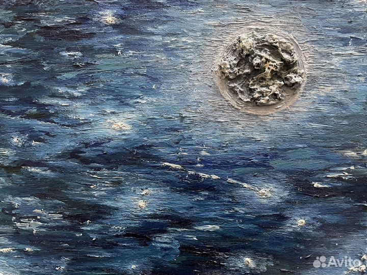 Картина маслом «Ночь»