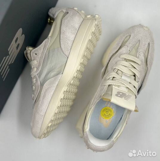 Кроссовки мужские New Balance 327 white белые