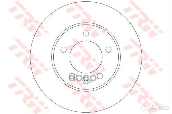 Диск тормозной задний renault master III, opel