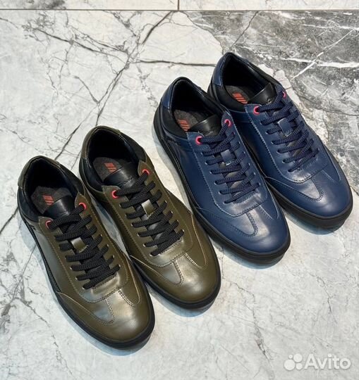 Кеды мужские Santoni x AMG