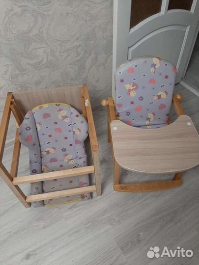 Детский стол и стул трансформер