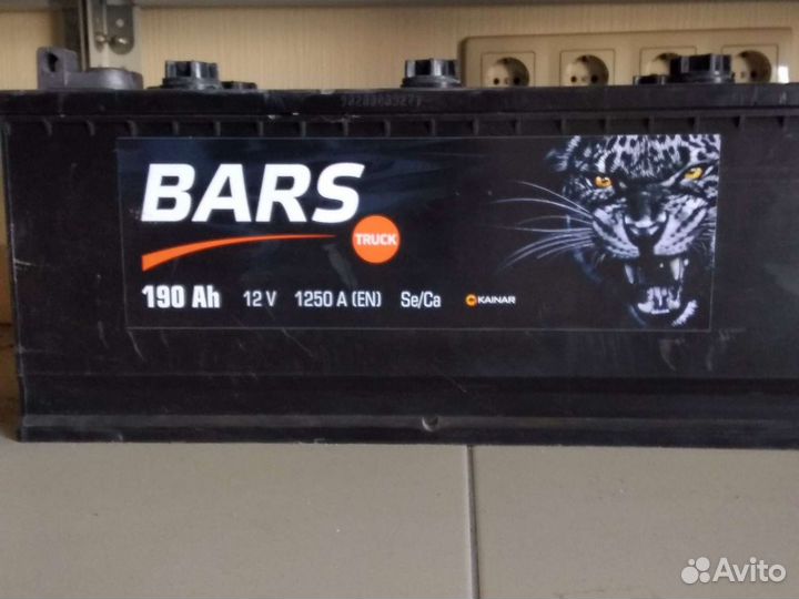 Грузовой Аккумулятор bars 190Ah