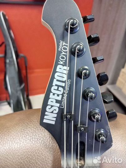 Электрогитара+чехол+шнур комплект Инспектор