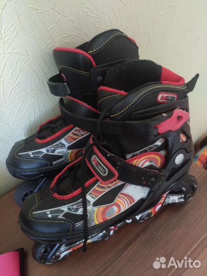 Роликовые коньки раздвижные