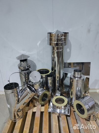 Дымоход 4 м Комплект Диаметр 120х200