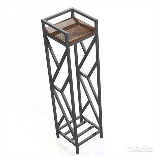 Дровница лофт