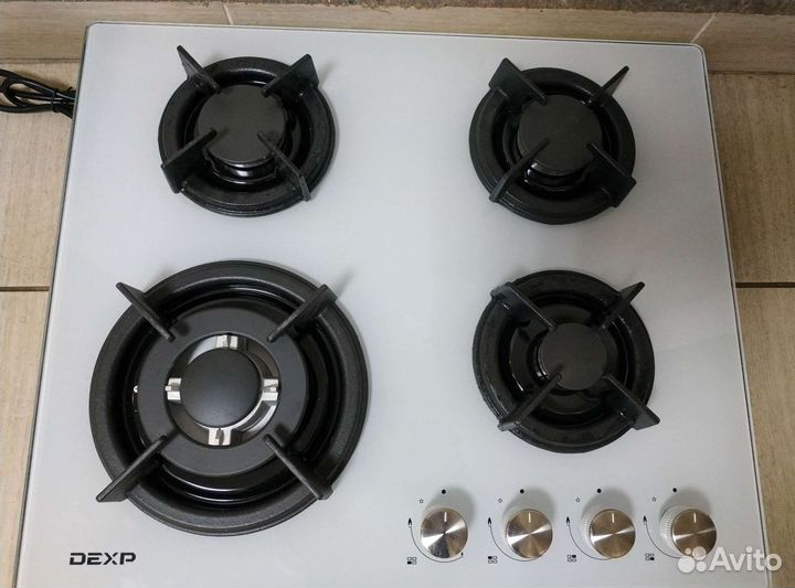 Газовая варочная панель 4 конфорки/стиралка