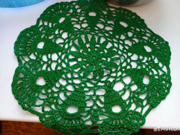Салфетка вязаная