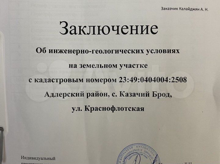 Участок 4 сот. (ИЖС)