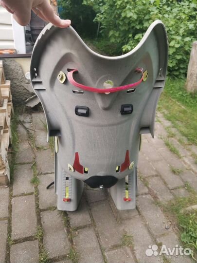 Детское велокресло на раму на багажник