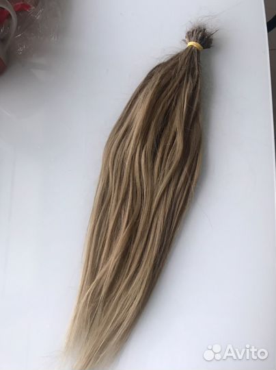 Волосы для наращивания 50 см бу