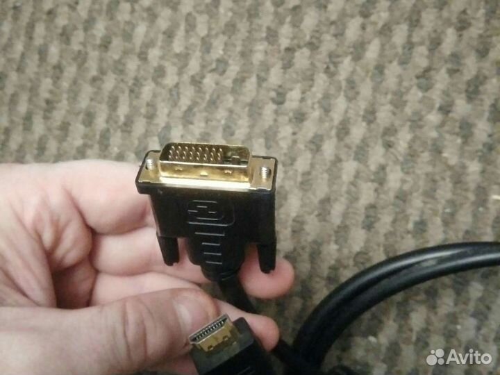 Кабель hdmi dvi 2 метра