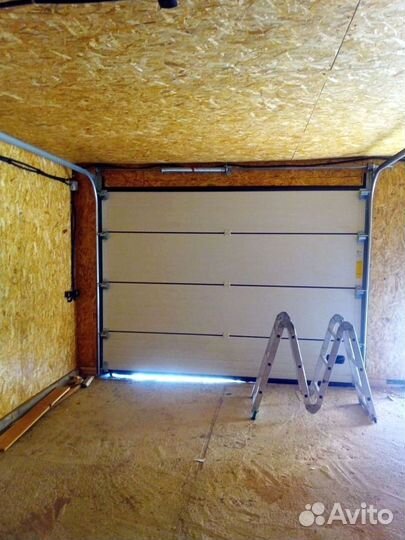 Секционные подъёмные гаражные ворота