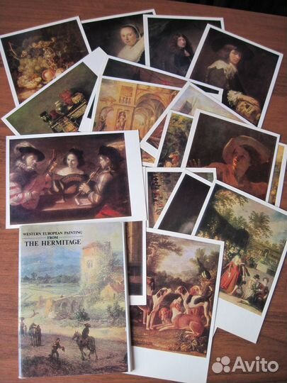 Наборы открыток СССР. живопись