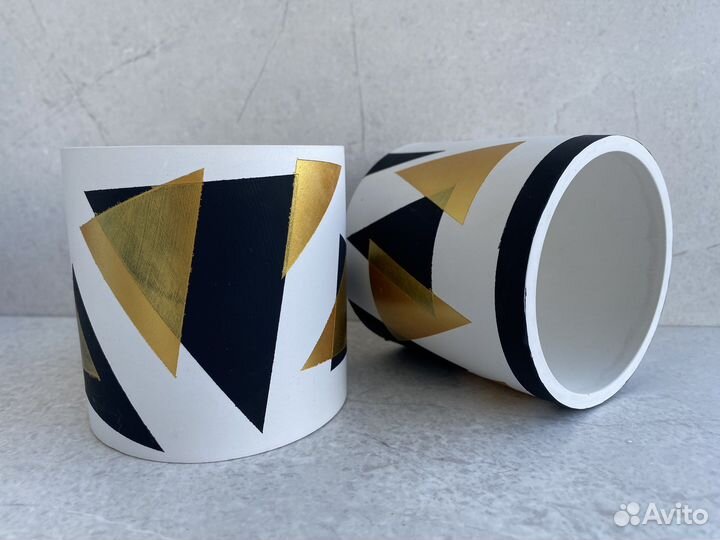 Стаканы из гипса