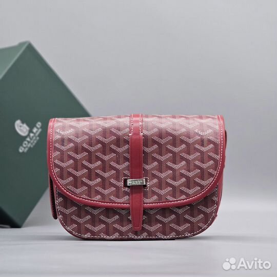 Сумка goyard мужская красная