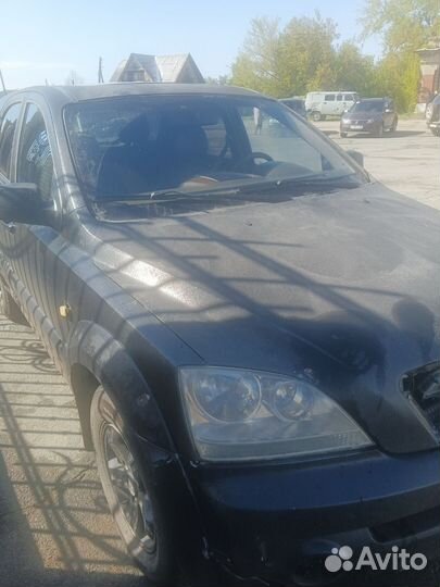 Kia Sorento 2.5 AT, 2002, битый, 220 000 км