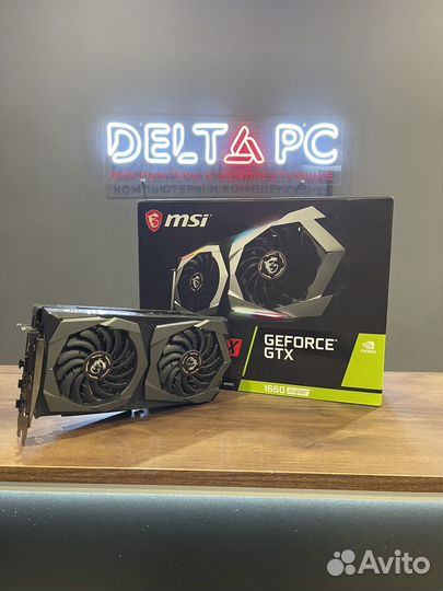 Видеокарта GTX 1660 Super MSI Gaming X