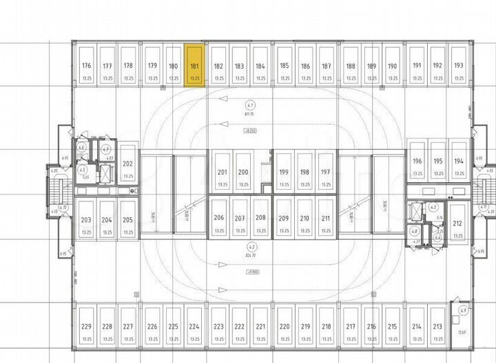 Машиноместо, 14 м²