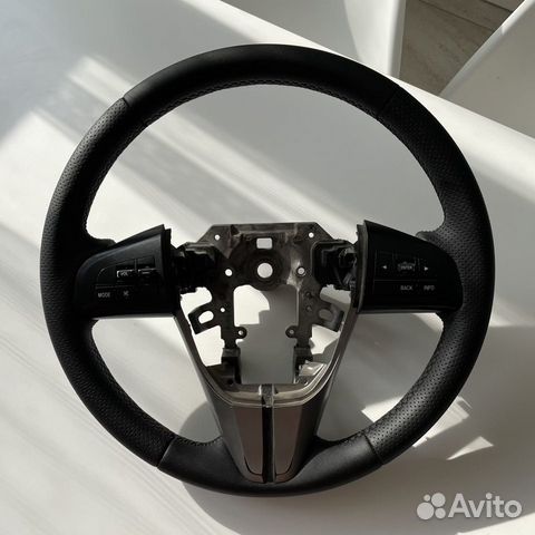 Руль mazda cx 7 перетянутый