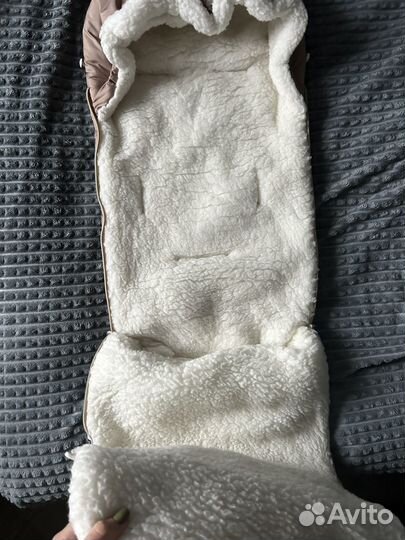 Зимний конверт в коляску