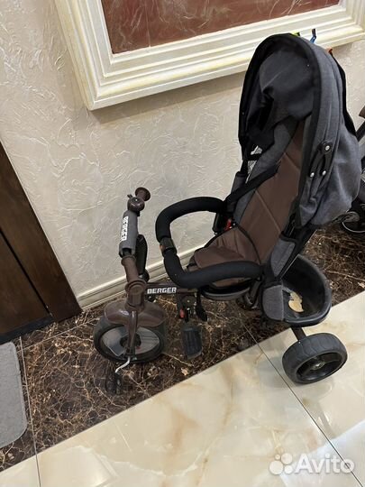 Детский трехколесный велосипед бу