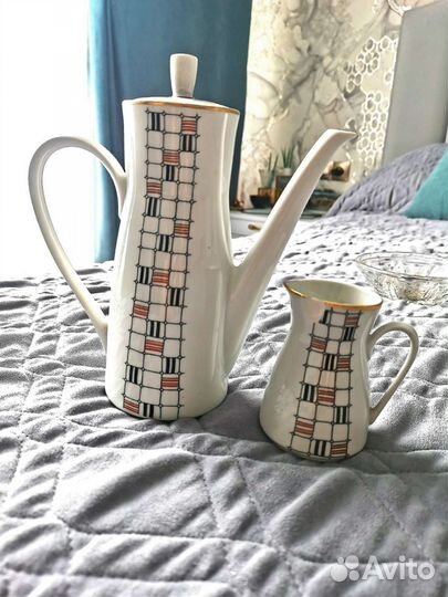 Чайник кофейник фарфор гдр