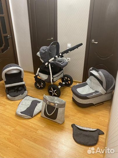 Коляска 3 в 1 verdi solar