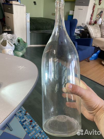 Бутыль старинная четверть