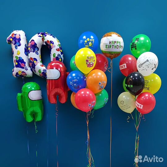 Шары и шарики с гелием для мальчика в Смоленске