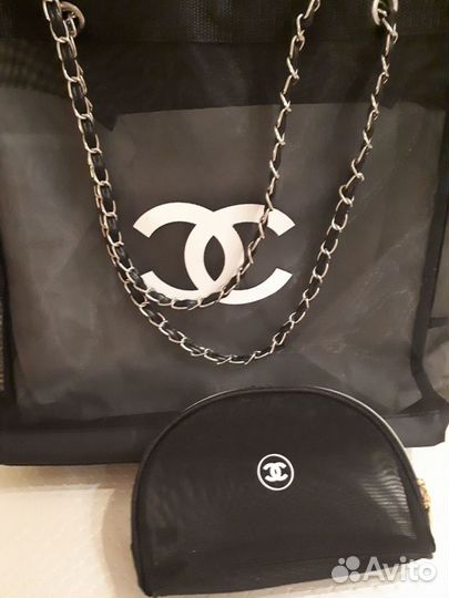 Сумка chanel с косметичкой