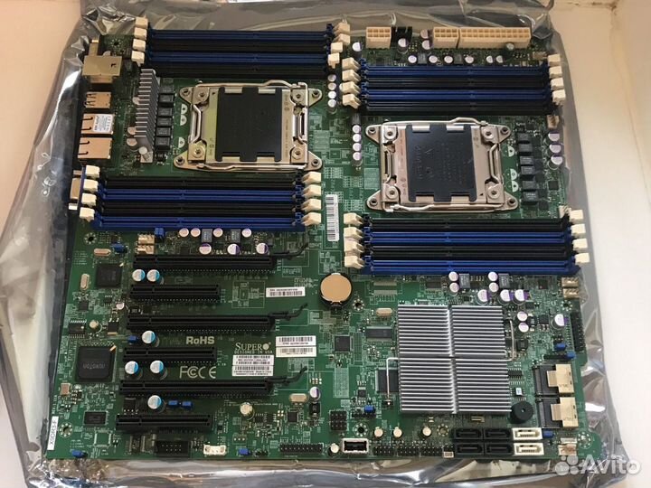 Supermicro X9DR3-F двухпроцессорная LGA 2011