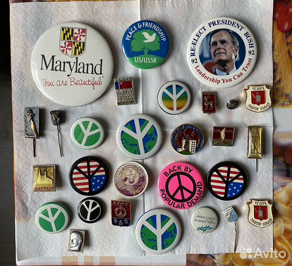 Значки советские