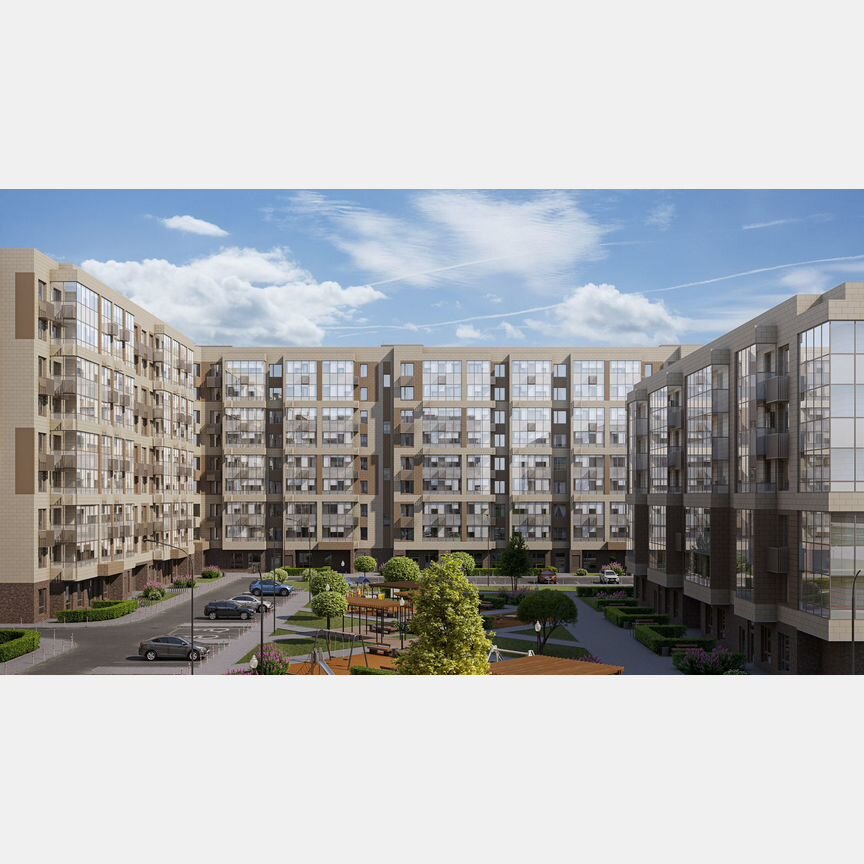 2-к. квартира, 67 м², 3/9 эт.