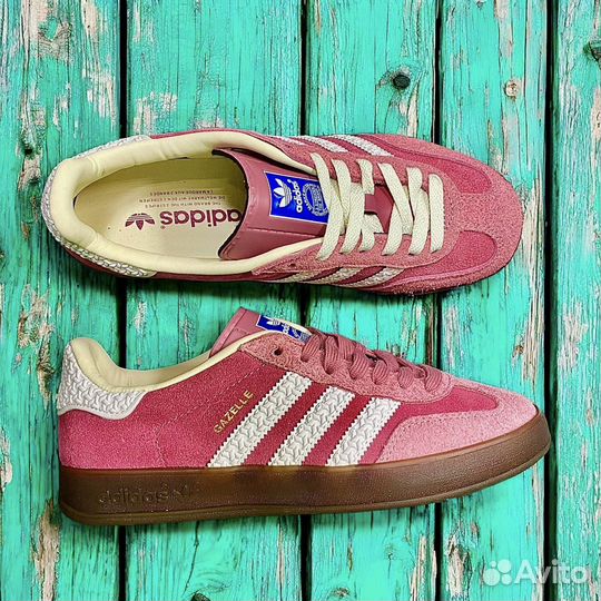 Кроссовки adidas gazelle bold pink (36-40)