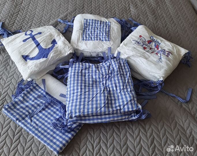 Бортики в детскую кроватку