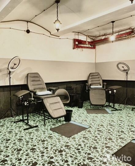 Аренда места в тату студии
