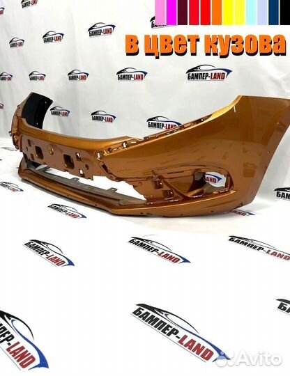 Бампер передний Лада Гранта фл кросс Новый Любой ц