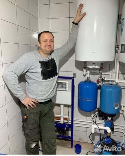 Монтаж систем отопления и водоснабжения под ключ